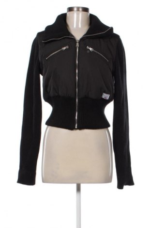 Geacă de femei Bershka, Mărime L, Culoare Negru, Preț 202,63 Lei