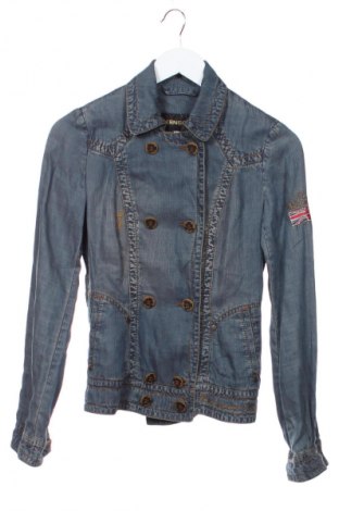 Дамско яке Kensol, Размер XS, Цвят Син, Цена 36,99 лв.