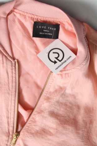 Γυναικείο μπουφάν Love Tree, Μέγεθος S, Χρώμα Ρόζ , Τιμή 11,99 €
