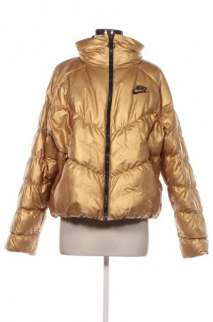 Дамско яке Nike, Размер L, Цвят Златист, Цена 116,00 лв.