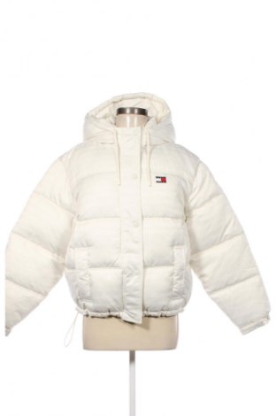 Damenjacke Tommy Jeans, Größe L, Farbe Ecru, Preis 179,99 €
