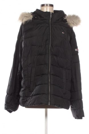Дамско яке Tommy Jeans, Размер 3XL, Цвят Черен, Цена 364,99 лв.