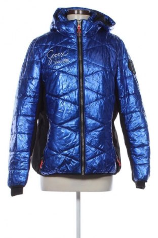 Γυναικείο μπουφάν Unbranded, Μέγεθος M, Χρώμα Μπλέ, Τιμή 25,99 €