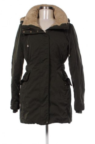 Дамско яке Zara, Размер M, Цвят Зелен, Цена 41,99 лв.