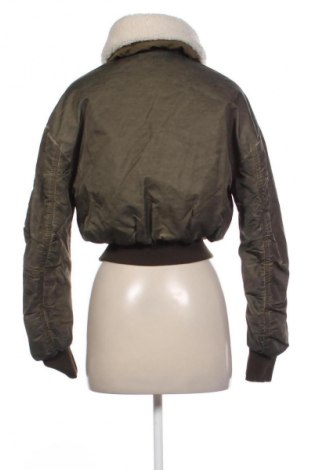 Dámska bunda  Zara, Veľkosť XS, Farba Zelená, Cena  35,81 €