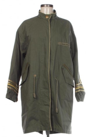 Дамско яке Zara, Размер M, Цвят Зелен, Цена 48,00 лв.