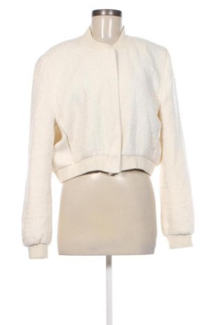 Γυναικείο μπουφάν Zara, Μέγεθος L, Χρώμα Εκρού, Τιμή 25,99 €