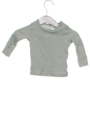 Детска блуза H&M, Размер 1-2m/ 50-56 см, Цвят Зелен, Цена 16,40 лв.