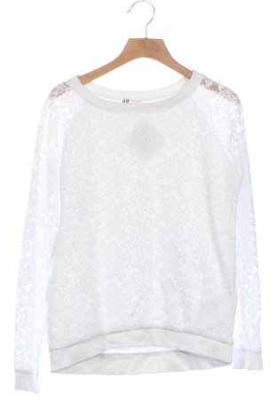 Kinder Shirt H&M, Größe 10-11y/ 146-152 cm, Farbe Weiß, Preis 4,99 €