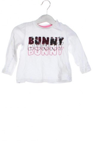 Детска блуза Pepco, Размер 12-18m/ 80-86 см, Цвят Бял, Цена 12,00 лв.