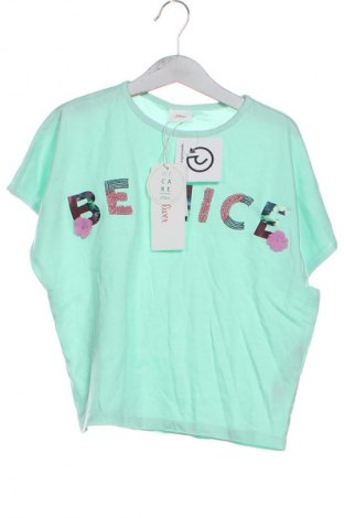 Kinder Shirt S.Oliver, Größe 5-6y/ 116-122 cm, Farbe Grün, Preis 19,99 €