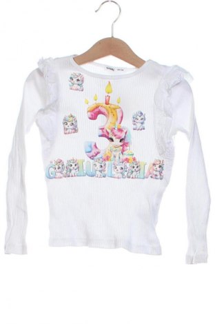 Kinder Shirt Sinsay, Größe 2-3y/ 98-104 cm, Farbe Weiß, Preis 3,99 €