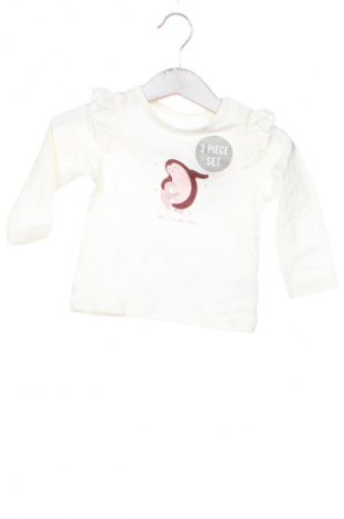 Kinder Shirt Sinsay, Größe 3-6m/ 62-68 cm, Farbe Beige, Preis 6,99 €