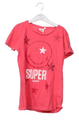 Kinder Shirt Smiley, Größe 12-13y/ 158-164 cm, Farbe Rot, Preis 5,99 €