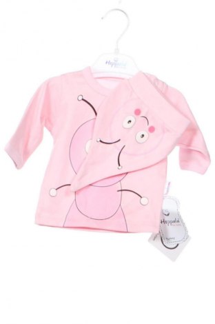 Kinder Shirt Unbranded, Größe 1-2m/ 50-56 cm, Farbe Rosa, Preis 6,99 €