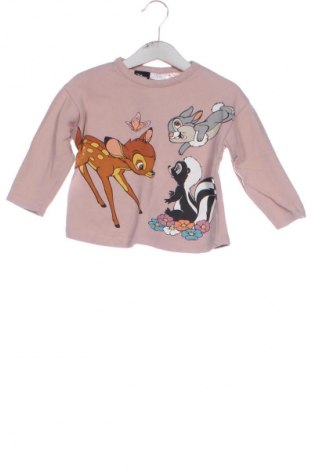 Kinder Shirt Zara, Größe 12-18m/ 80-86 cm, Farbe Aschrosa, Preis 5,99 €