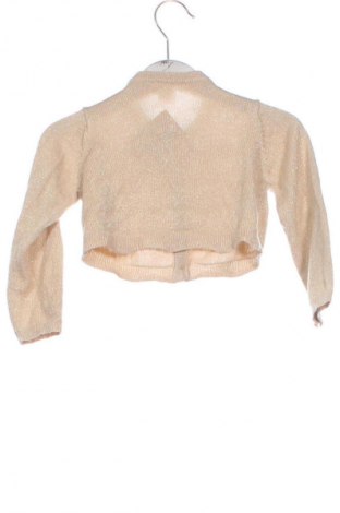 Детска жилетка Grain De Ble, Размер 9-12m/ 74-80 см, Цвят Златист, Цена 17,10 лв.