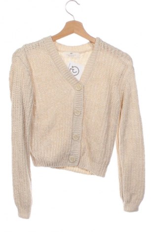 Kinder Strickjacke H&M, Größe 10-11y/ 146-152 cm, Farbe Beige, Preis 9,99 €