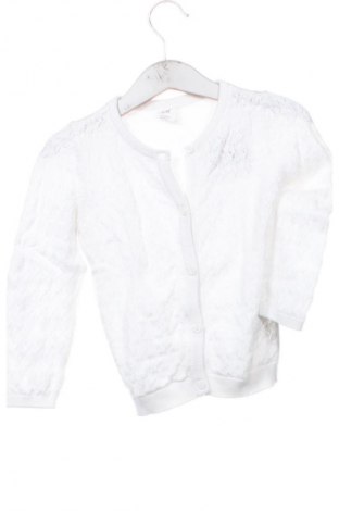 Детска жилетка H&M, Размер 18-24m/ 86-98 см, Цвят Бял, Цена 17,00 лв.