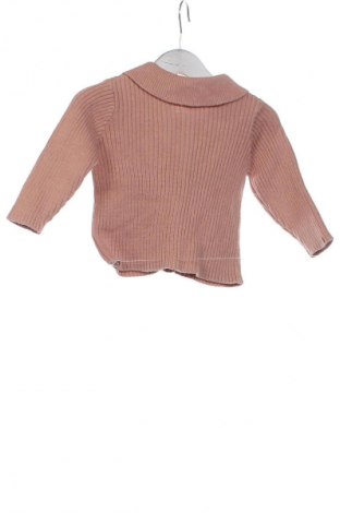 Детска жилетка H&M, Размер 3-6m/ 62-68 см, Цвят Пепел от рози, Цена 27,84 лв.