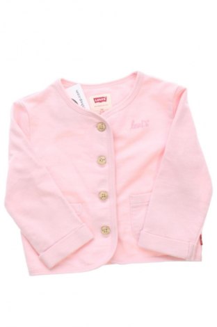 Pulover cu nasturi pentru copii Levi's, Mărime 9-12m/ 74-80 cm, Culoare Roz, Preț 58,99 Lei