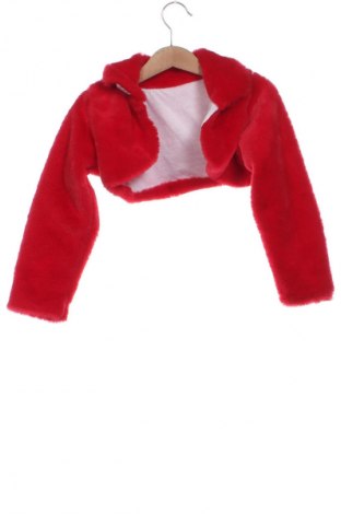 Kinder Strickjacke Unbranded, Größe 5-6y/ 116-122 cm, Farbe Rot, Preis 8,70 €