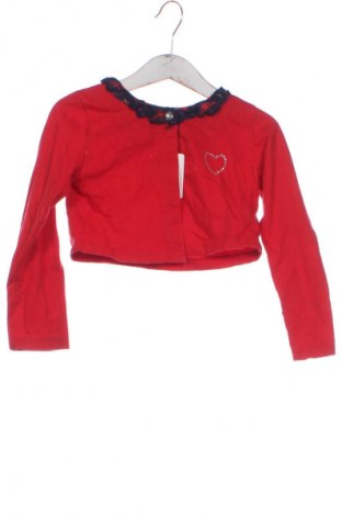 Kinder Strickjacke Unbranded, Größe 3-4y/ 104-110 cm, Farbe Rot, Preis 8,70 €