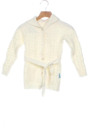 Kinder Strickjacke Unbranded, Größe 5-6y/ 116-122 cm, Farbe Ecru, Preis 8,70 €