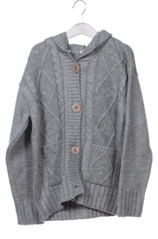 Kinder Strickjacke Unbranded, Größe 5-6y/ 116-122 cm, Farbe Grau, Preis 6,99 €