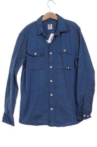 Kinderhemd Cubus, Größe 10-11y/ 146-152 cm, Farbe Blau, Preis 6,14 €