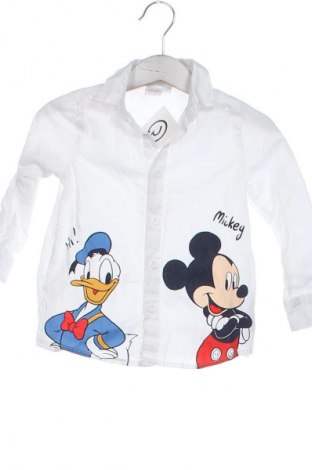 Детска риза Disney, Размер 18-24m/ 86-98 см, Цвят Бял, Цена 11,40 лв.