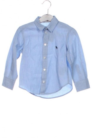 Детска риза H&M, Размер 18-24m/ 86-98 см, Цвят Син, Цена 11,40 лв.