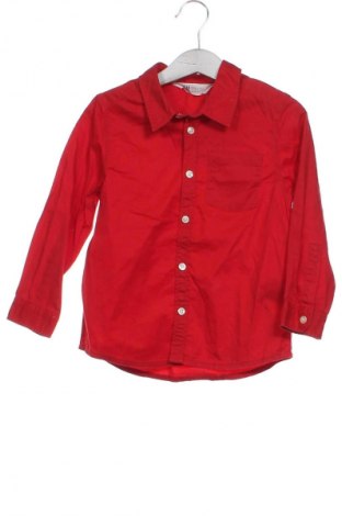 Детска риза H&M, Размер 2-3y/ 98-104 см, Цвят Червен, Цена 11,85 лв.