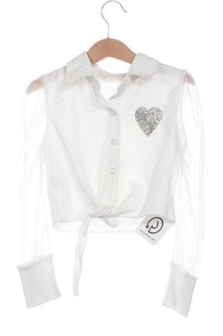 Kinderhemd Unbranded, Größe 18-24m/ 86-98 cm, Farbe Weiß, Preis 6,14 €