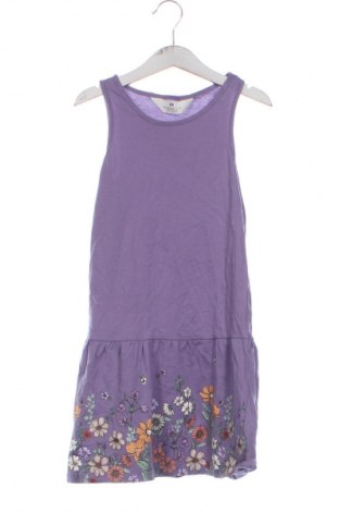 Детска рокля H&M, Размер 6-7y/ 122-128 см, Цвят Лилав, Цена 23,94 лв.