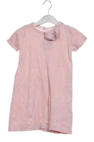 Детска рокля H&M, Размер 2-3y/ 98-104 см, Цвят Розов, Цена 23,46 лв.