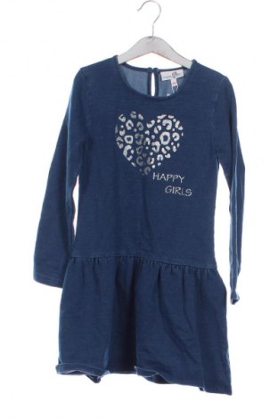 Kinderkleid Happy Girls By Eisend, Größe 6-7y/ 122-128 cm, Farbe Blau, Preis 25,99 €