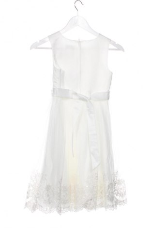 Dziecięca sukienka Happy Girls By Eisend, Rozmiar 7-8y/ 128-134 cm, Kolor Biały, Cena 82,99 zł