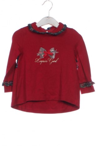 Kinderkleid Lapin House, Größe 2-3m/ 56-62 cm, Farbe Rot, Preis 21,00 €