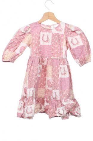 Детска рокля Pepco, Размер 3-4y/ 104-110 см, Цвят Многоцветен, Цена 23,94 лв.