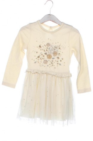 Kinderkleid Petit Bateau, Größe 2-3y/ 98-104 cm, Farbe Ecru, Preis 20,97 €
