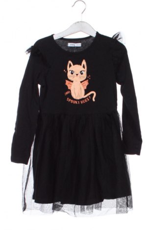 Kinderkleid Sinsay, Größe 5-6y/ 116-122 cm, Farbe Schwarz, Preis 6,06 €
