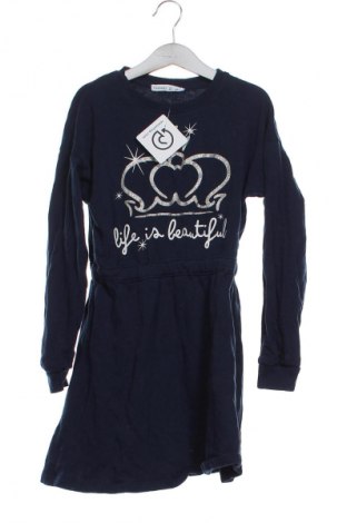 Kinderkleid Terranova, Größe 7-8y/ 128-134 cm, Farbe Blau, Preis 8,99 €