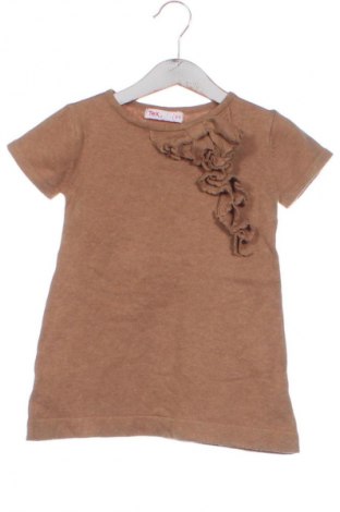 Kinderkleid Tex, Größe 2-3m/ 56-62 cm, Farbe Braun, Preis 8,99 €