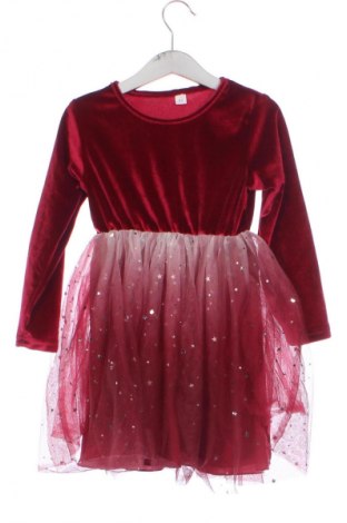 Παιδικό φόρεμα Unbranded, Μέγεθος 4-5y/ 110-116 εκ., Χρώμα Κόκκινο, Τιμή 10,99 €