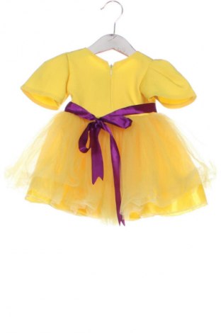Детска рокля Unbranded, Размер 9-12m/ 74-80 см, Цвят Жълт, Цена 23,94 лв.