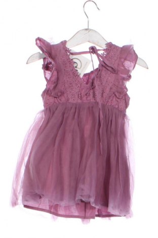 Kinderkleid Unbranded, Größe 9-12m/ 74-80 cm, Farbe Lila, Preis 10,99 €