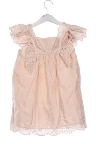 Детска рокля Zara, Размер 2-3y/ 98-104 см, Цвят Бежов, Цена 20,14 лв.