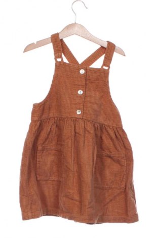 Детска рокля Zara, Размер 4-5y/ 110-116 см, Цвят Кафяв, Цена 19,99 лв.