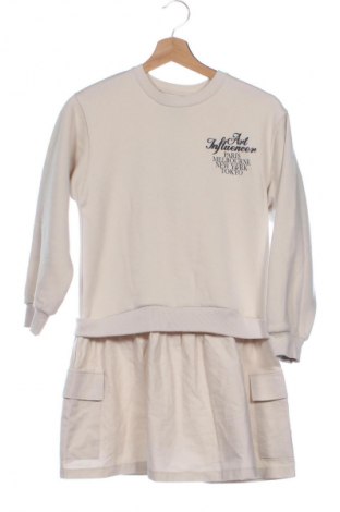 Kinderkleid Zara, Größe 8-9y/ 134-140 cm, Farbe Beige, Preis 17,90 €